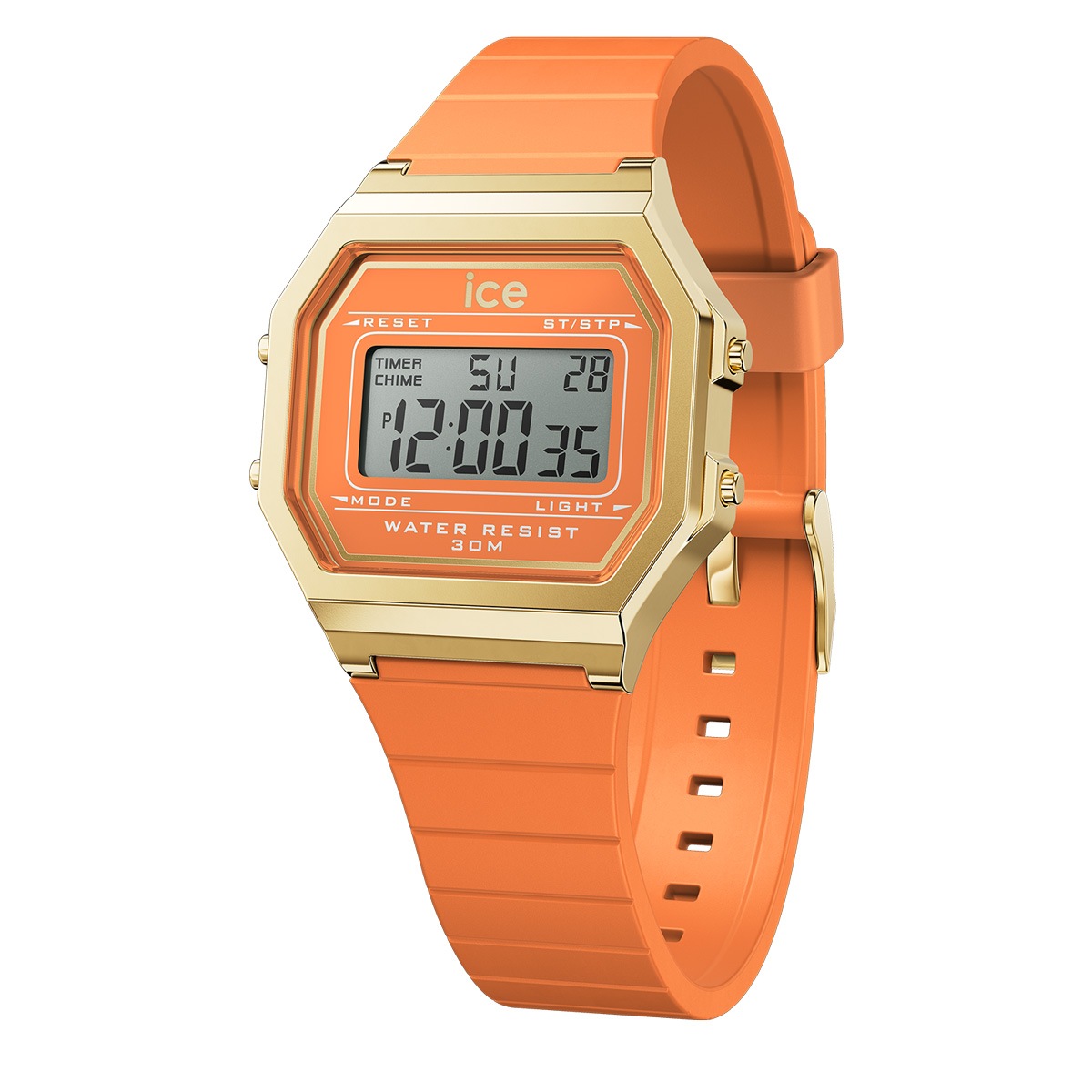アイスウォッチ 【国内正規品】ICE WATCH　ICE digit retro アプリコットクラッシュ スモール クオーツ　レディースタイプ 022052