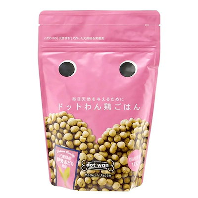 他サイト： ドッグフード　ドットわん　鶏ごはん　５００ｇ　国産　ＣＲＣ45―05―28―00―00の商品画像