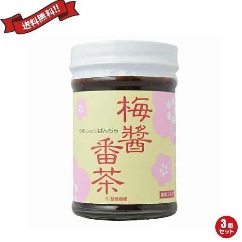 マクロビ マクロビオティック 梅醤番茶 うめしょうばんちゃ アイリス 梅醤番茶 180g 3個セット