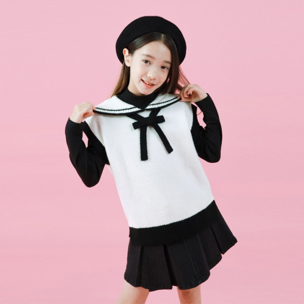 アイラブジェイ B.ルトワ リボン ニット ベスト JVFTO29