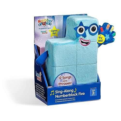 Numberblocks ナンバーブロックス ぬいぐるみ 一緒に歌おう！ ハイ ファイブ！ 95352 正規品