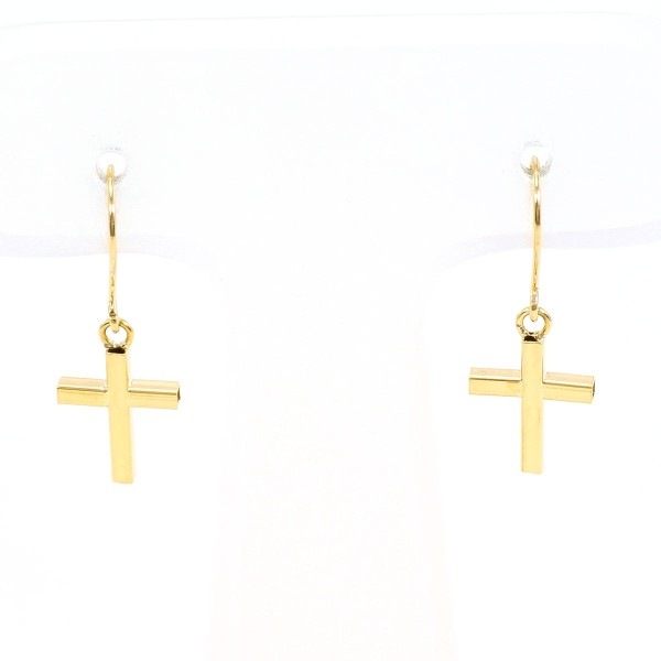 K18 18金 YG イエローゴールド ピアス ジュエリー 中古