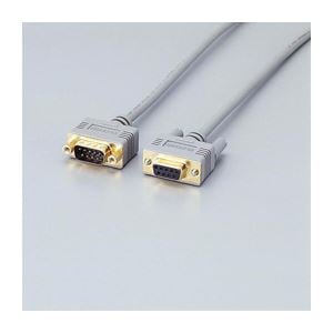 （まとめ）エレコム RS-232C延長ケーブル C232N-E9(×3セット)