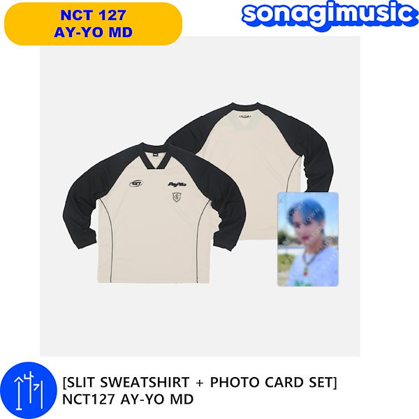 NCT 127 ドヨン スウェットtシャツ ay-yo MD トレカ付き NCT 127 ドヨン スウェットtシャツ ay-yo MD トレカ付き NCT 127