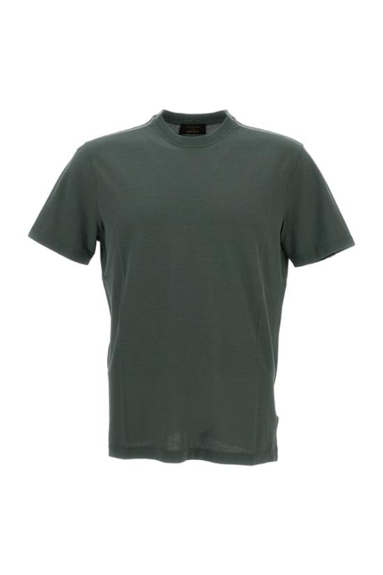 ZANONE Men T-Shirts 815214ZG380Z1866 Green