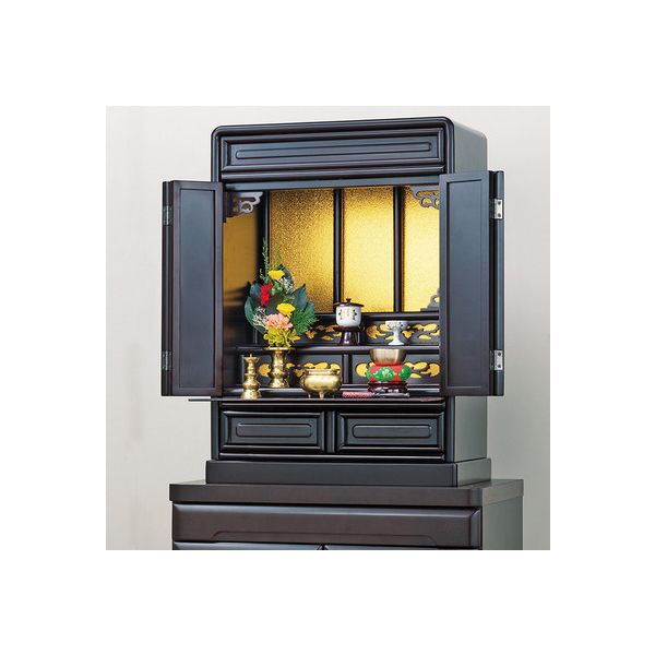 ファミリー・ライフ 透かし彫り上置き仏壇 23号 (0351120) メーカー直送