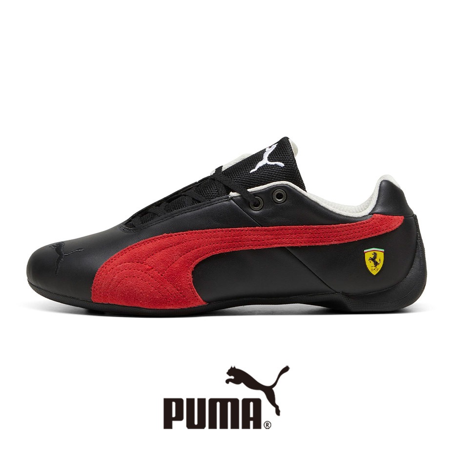 ドライビングシューズ メンズ FERRARI FUTURE CAT OG スニーカー ローカット 運転 車 カジュアルシューズ 履きやすい 歩きやすい 軽量 軽い おしゃれ 黒 ブラック