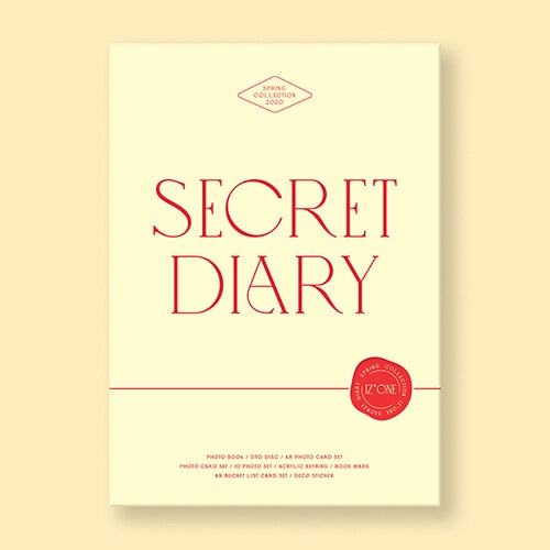 Izone SECRET DIARY PHOTOBOOK PACKAGE