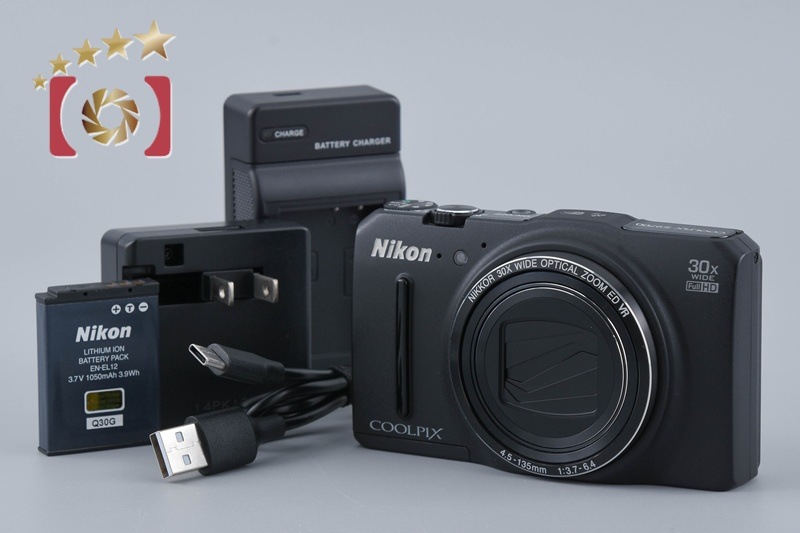 COOLPIX S9700 プレシャスブラック コンパクトデジタルカメラ