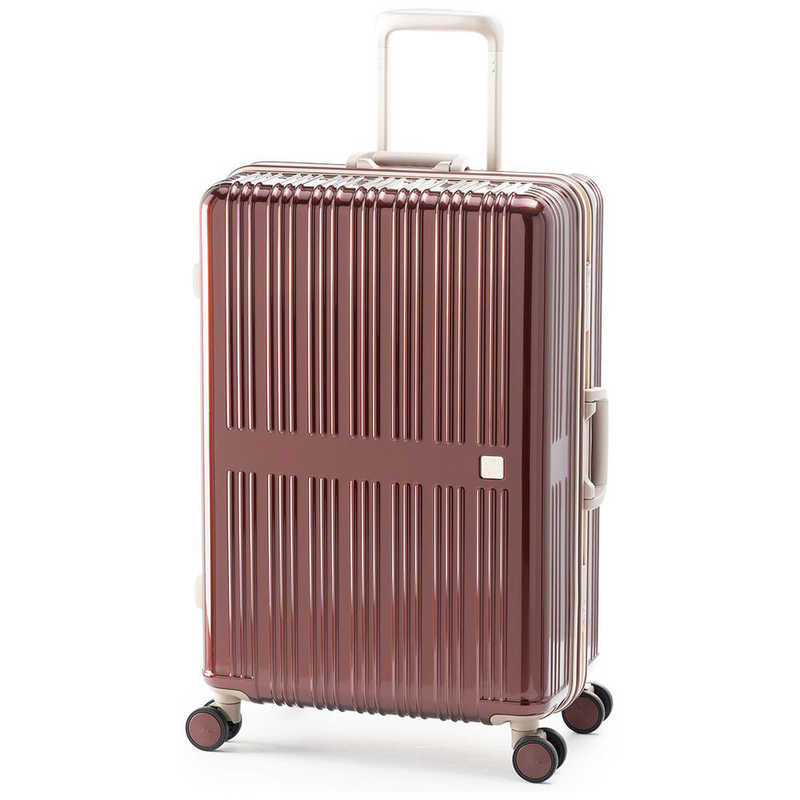 A.L.I　ハードキャリー Dream Light フレームタイプ ジュエリーレッド [TSAロック搭載 /64L /3泊～5泊] 超軽量 再生PET生地 極静音キャスター　ALI-099-24