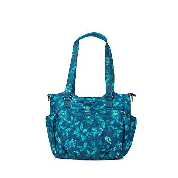 Lug womens Scuttle， Peacock Emerald Tote Bag， Peacock Emerald， One Size US 並行輸入品