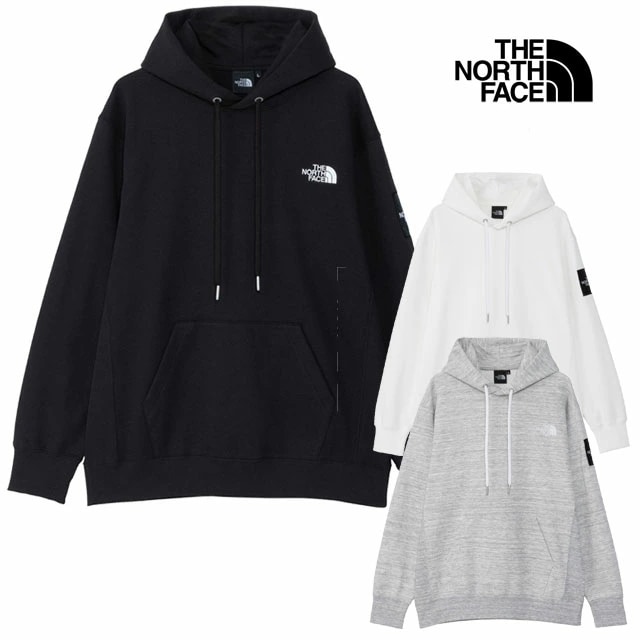 ザ・ノース・フェイス スウェットパーカー メンズ NT12333 フーディー 長袖 フード トレーナー プルオーバーパーカー カジュアル トップス シンプル アウトドア キャンプ レディース スクエア