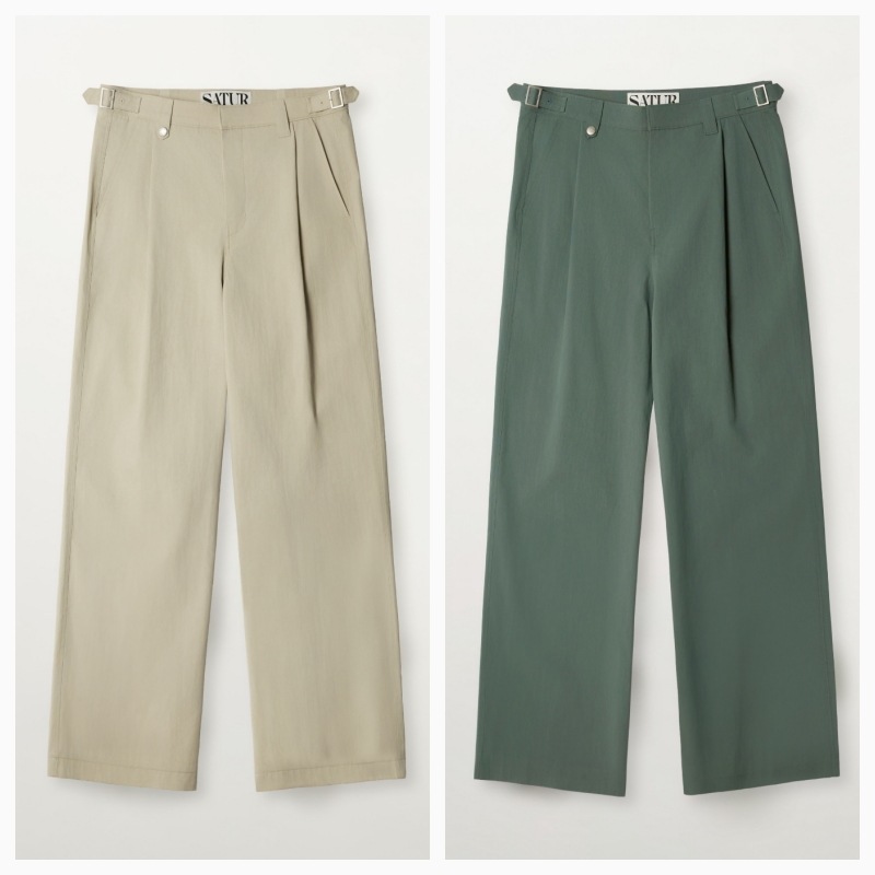 【SATUR】26SS [RIIZEs Pick] CLASSIC CHINO PANTS : 2COLORS