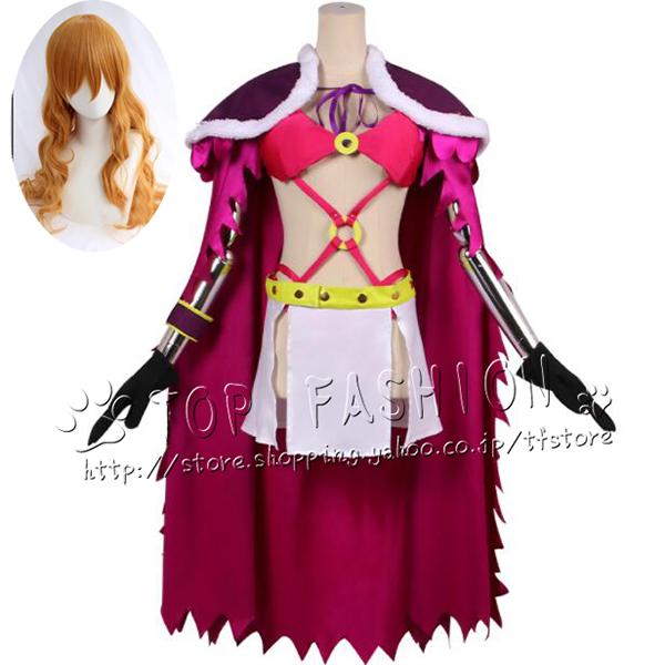 ワンピース ONE PIECE ナミ コスプレ衣装 Cosplay 演出服 変装 仮装 日常服 アニメ 祭り 学園祭 文化祭 ハロウィン コスチューム（ ウィッグ別売り）1018