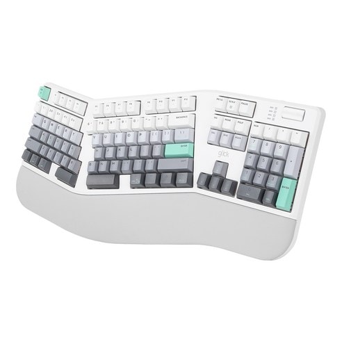 エルゴノミクススタンダードブルートゥース無騒音ワイヤレスメカニカルキーボード37g