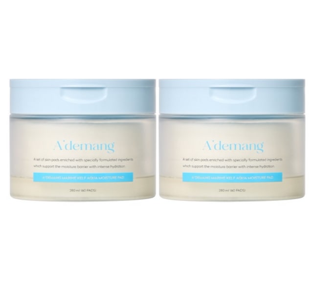 [1+1]アドマンマリンケルフアクアモイスチャートナーパッド60枚2個 120枚