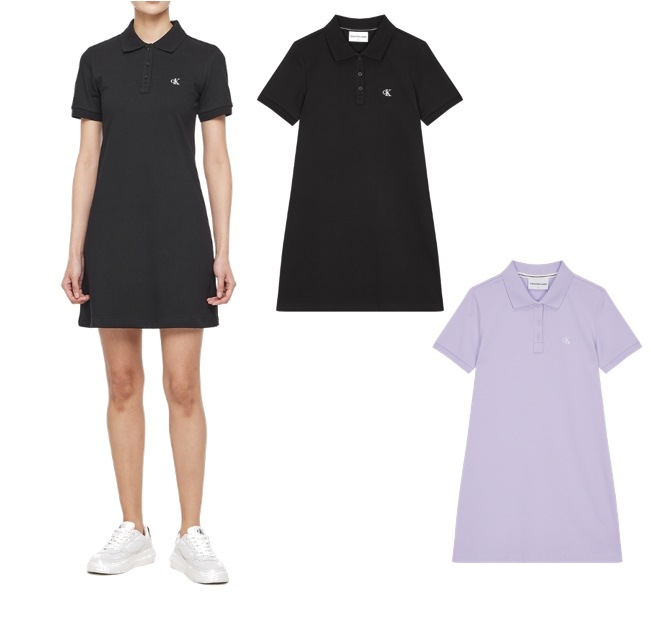 Chest Embroidered Logo Polo Dress (J222371) 20,300円