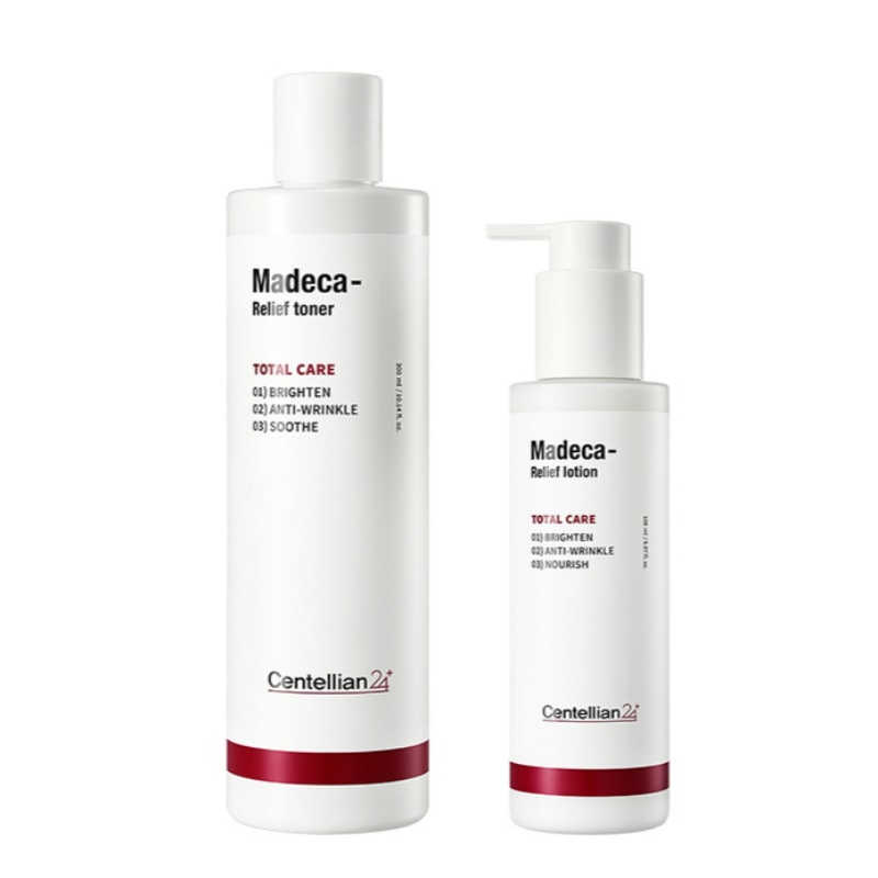 マデカ リリーフ トナー 300ml+ローション 150mlセット/韓国化粧品