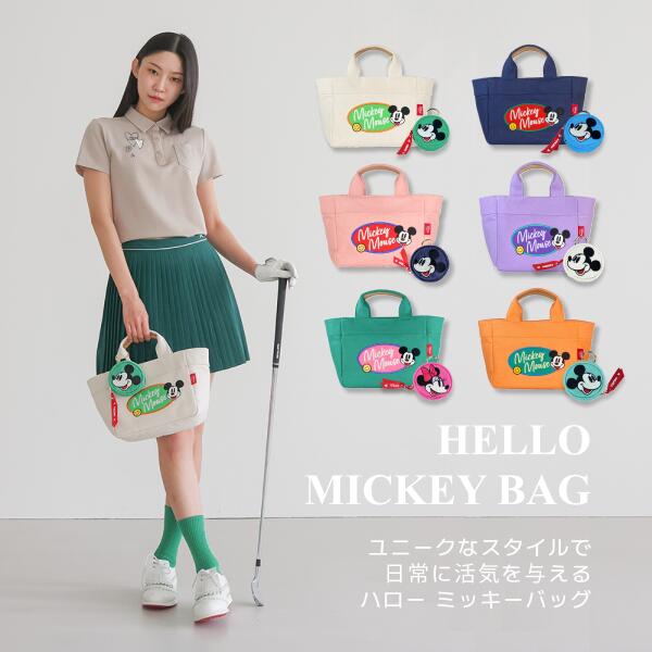THEELLA ザ・エラ HELLO MICKEY BAG ハローミッキバッグ 550g ディズニー おっしゃれ 軽量 女性用 人気 韓国発送 ディズニーコリア認定商品 トートバッグ ショルダ