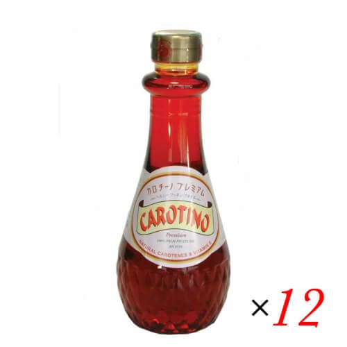 パーム油 食用 カロテン カロチーノ プレミアム 500g レッドパームオイル 12個セット