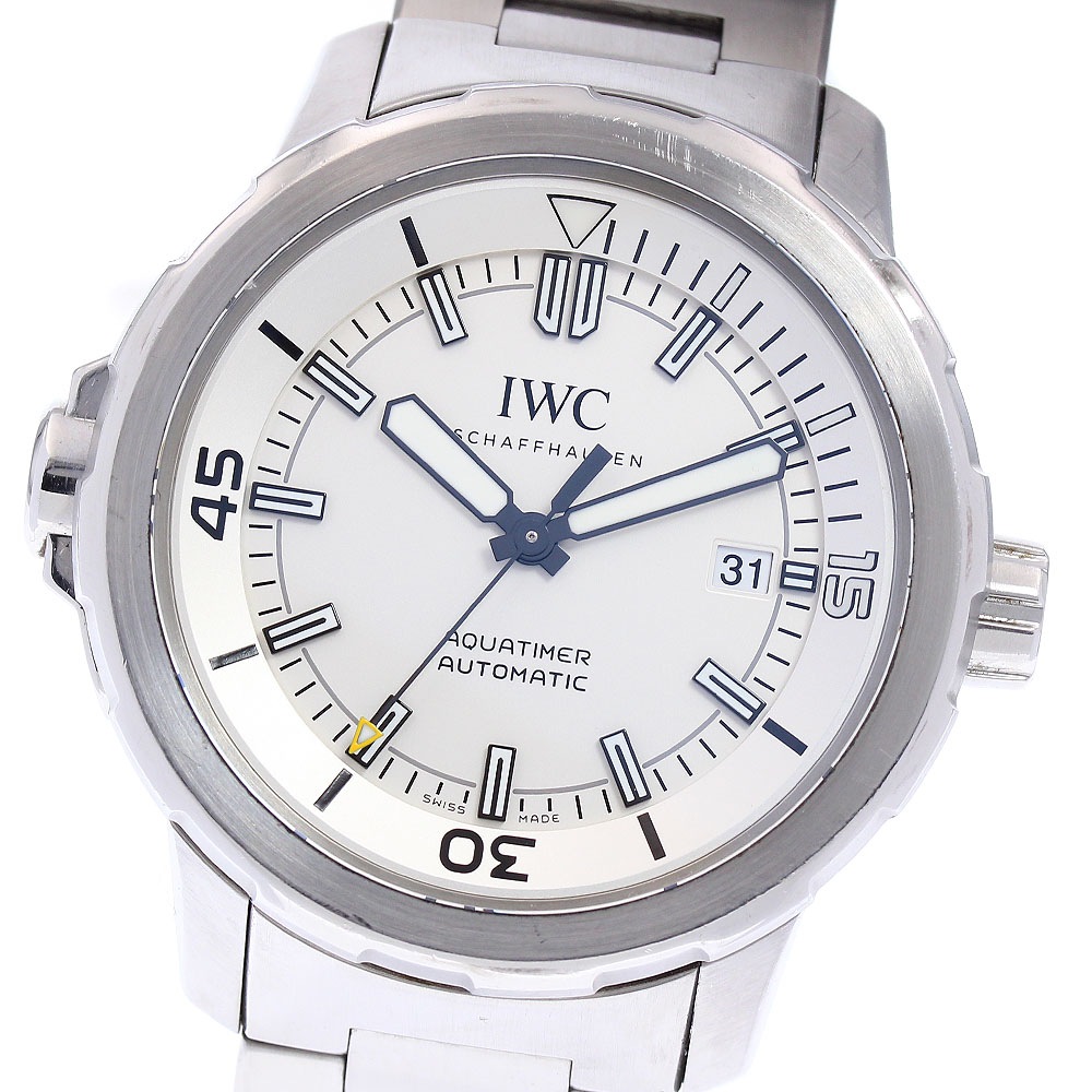 IWC IWC SCHAFFHAUSEN IW329004 アクアタイマー デイト 自動巻き メンズ _840357【中古】