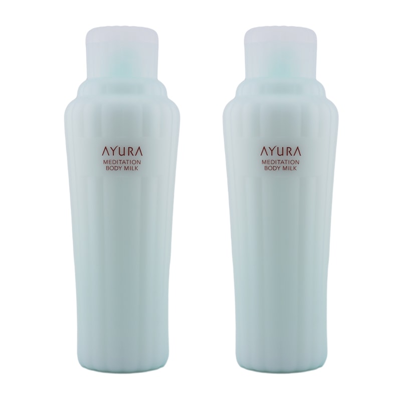 [2個セット]メディテーションボディミルク a 280mL ボディ用乳液 保湿 乾燥 アロマティックハーブの香り[ギフトラッピング対応]