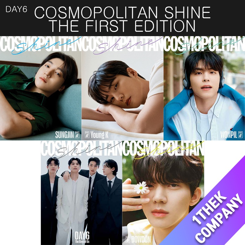 (和訳)【２種選択】（特典トレカ付き）Cosmopolitan SHAINE THE FIRST EDITION（表紙: DAY 6） 10,598円
