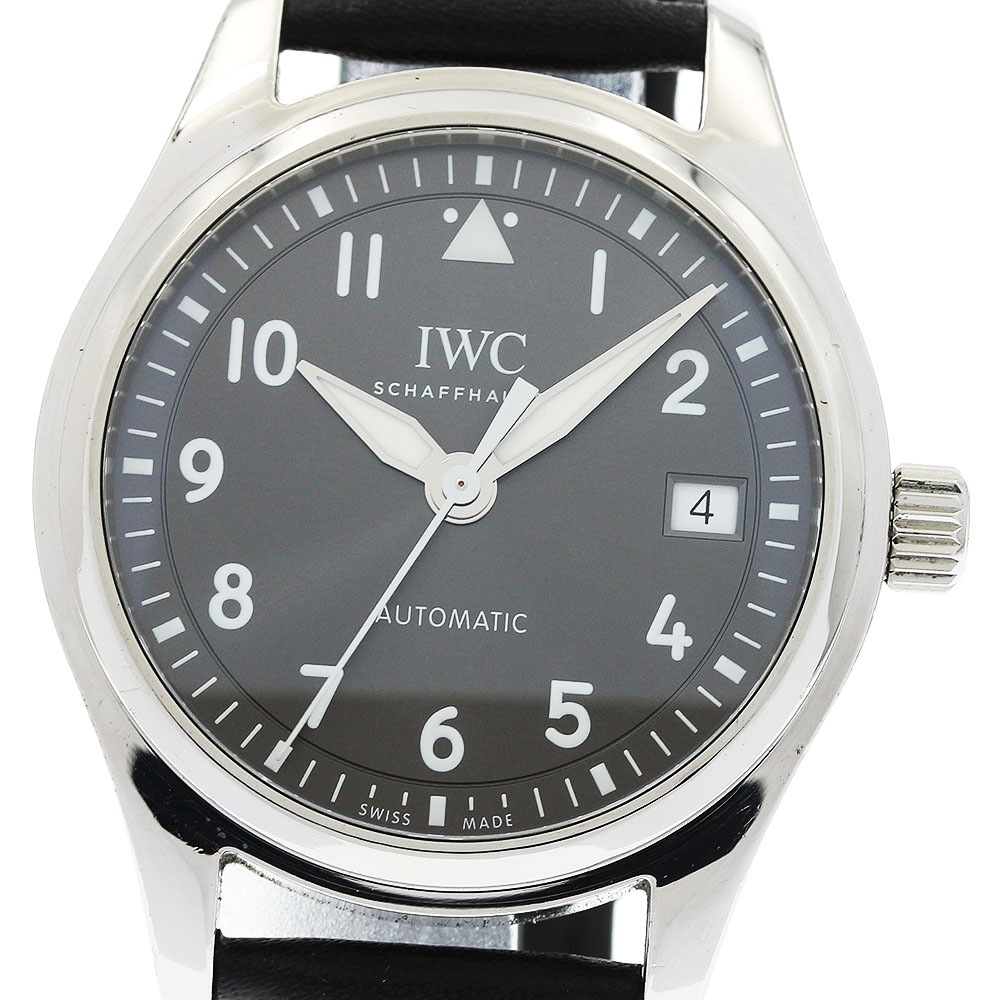 IWC IWC SCHAFFHAUSEN IW324001 パイロットウォッチ オートマチック36 デイト 自動巻き メンズ _957865【中古】