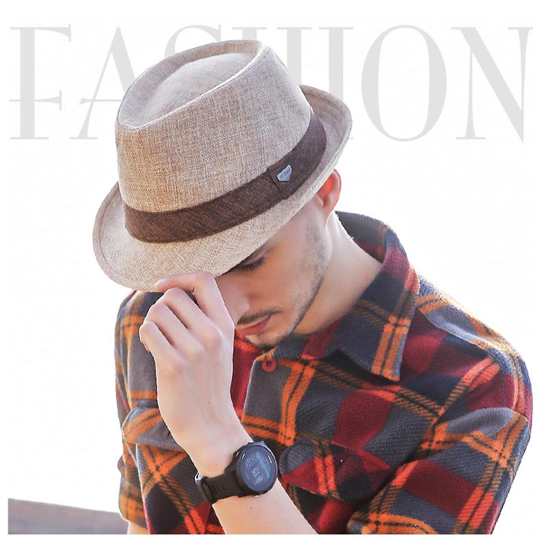 新规入荷続々 キャップ 手作り成熟したメンズ 帽子 英倫紳士ファッション夏日焼け止め麦わら 帽子 旅行四季ジャズハット