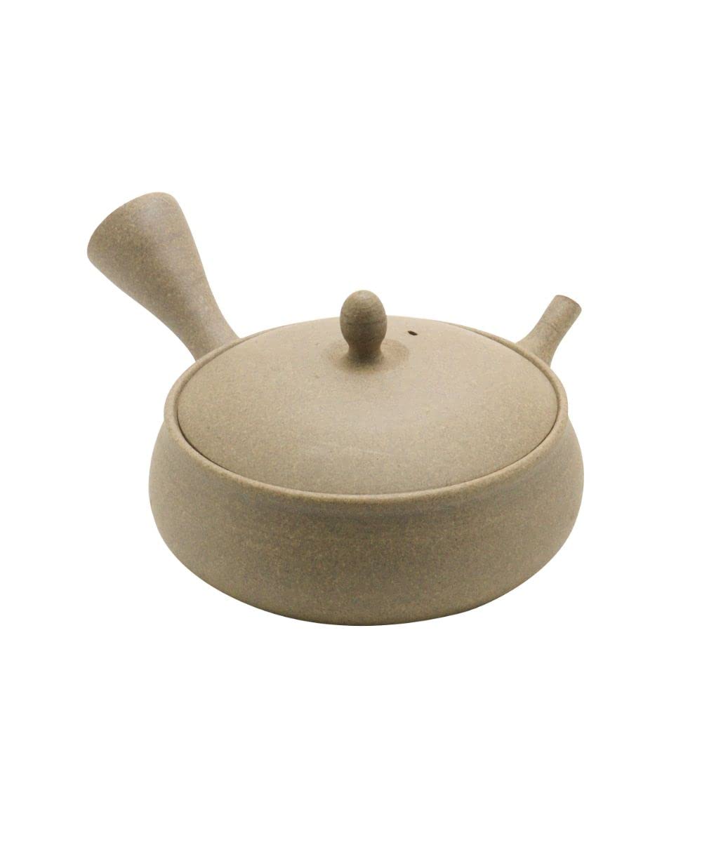 ヤマキイカイ 玉光焼〆平 急須 F320