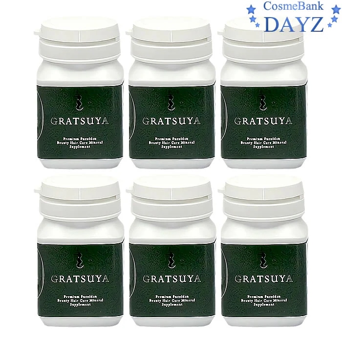 グラツヤ サプリメント 186粒入り　6点セット　　フコイダン フコダイン サプリメント　３１日分　　軽減税率対象商品 15,634円