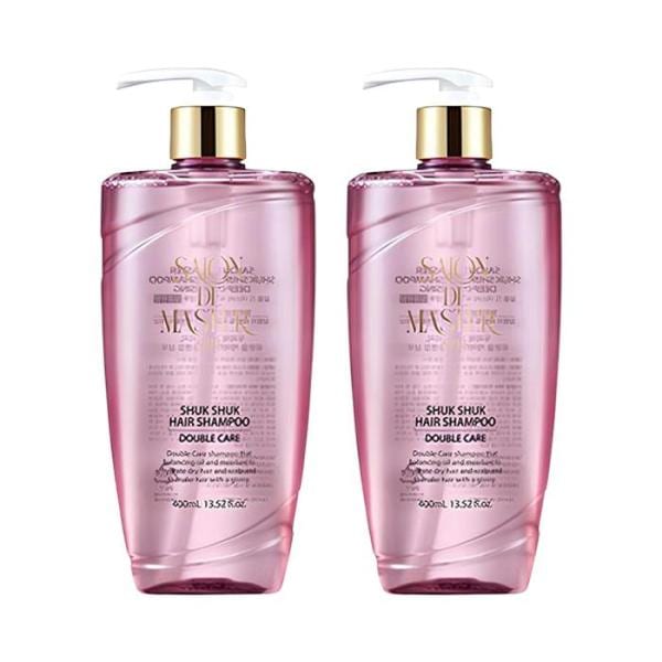 サロンド マスター シュッシュッ ヘアシャンプー ダブルケア 400ml x2