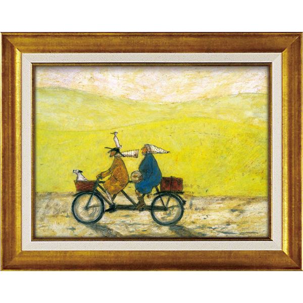 ユーパワー サム/トフト Gel加工 アートフレーム 「ごきげんな日」