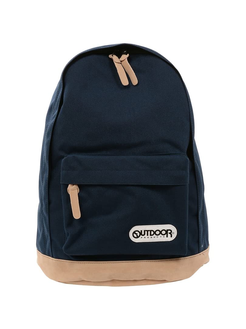 [アウトドアプロダクツ] リュック クラシック ナイロン A4収納 PC収納 大容量 22リットル 30.ネイビー