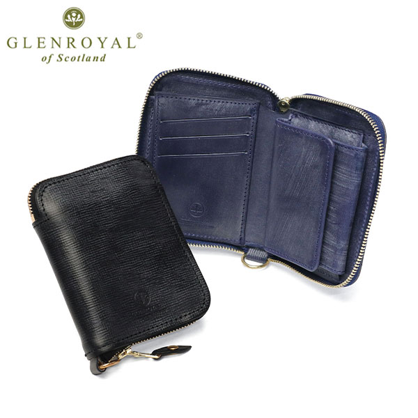 正規品3カ月保証 財布 メンズ レディース 二つ折 コンパクト ミニ 本革 ブランド LAKELAND BRIDLE LEATHER SMALL ZIP WALLET(エンボス) 03-5814