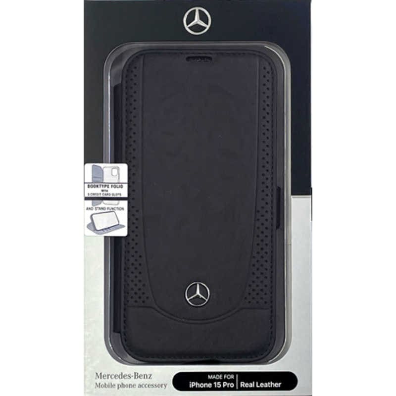 エアージェイ　Mercedes Benz Signature Bootype case iphone15pro　MEFLBKP15LARMBK