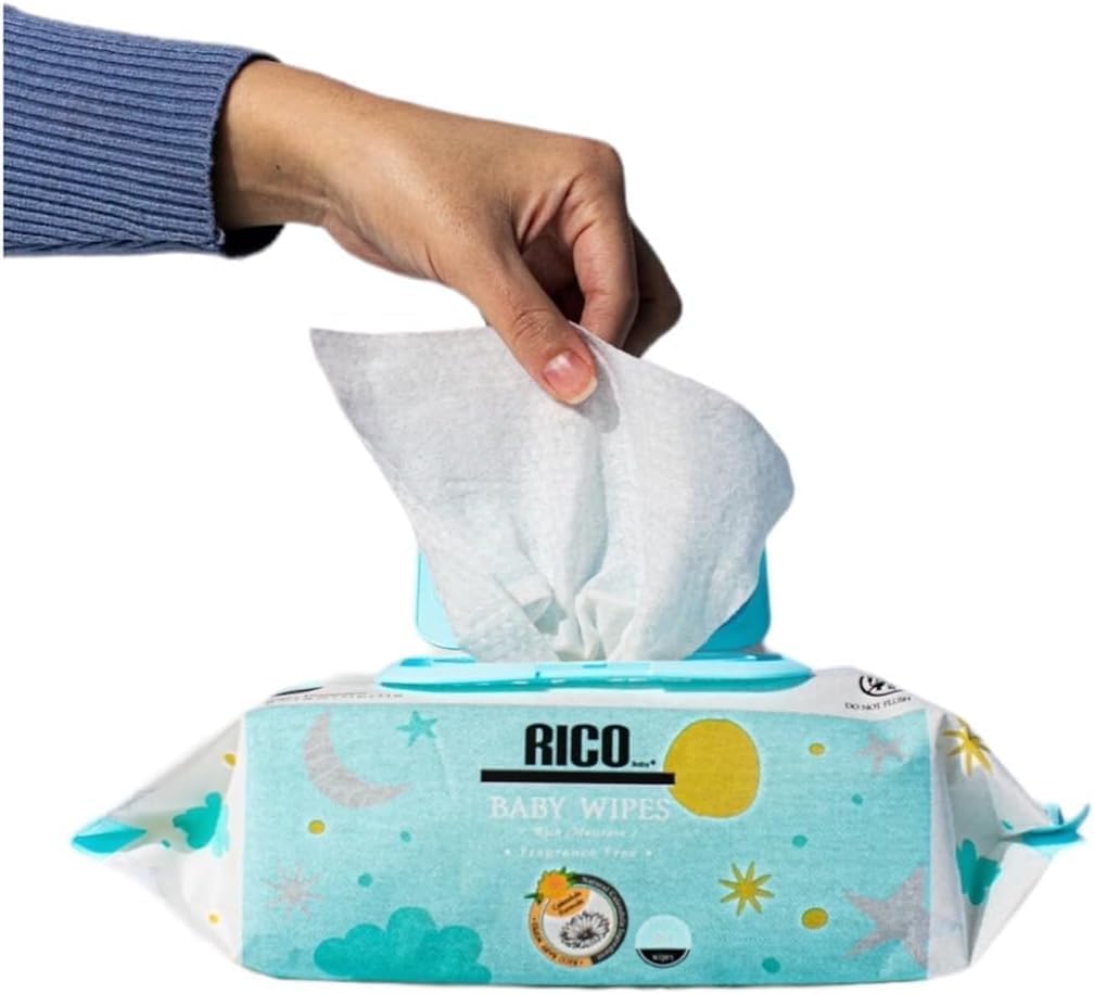 リコ RICO 赤ちゃん用 おしりふき 900枚（100×9個）コストコ 大判厚手・無香料