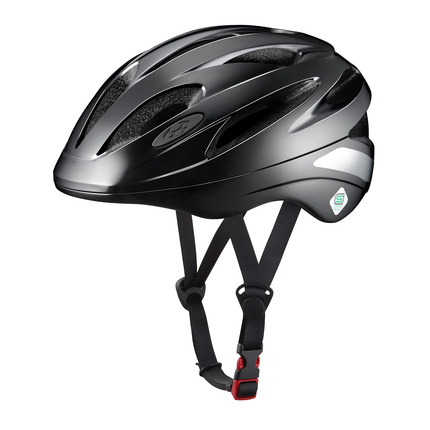 OGK KABUTO(オージーケーカブト) 自転車 ヘルメット SN-13L サイズ:57-59cm未満 カラー:ブラック SG認証