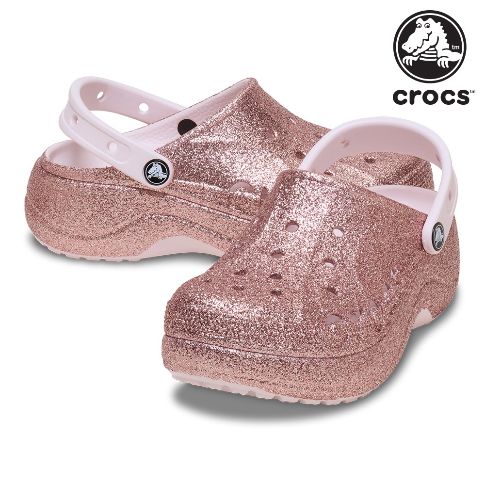 クロックス サンダル レディース バヤ プラットフォーム グリッター クロッグ 208459 crocs BAYA PLATFORM GLITTER CLOG