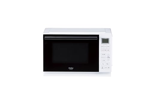 ハイアール(Haier) 20L フラット庫内 電子レンジ JM-FHR20A(W) ヘルツフリー全国対応 赤外線センサー搭載で自動あたため＆解