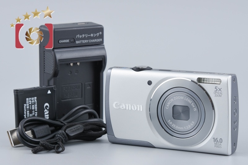 PowerShot A3500 IS シルバー コンパクトデジタルカメラ