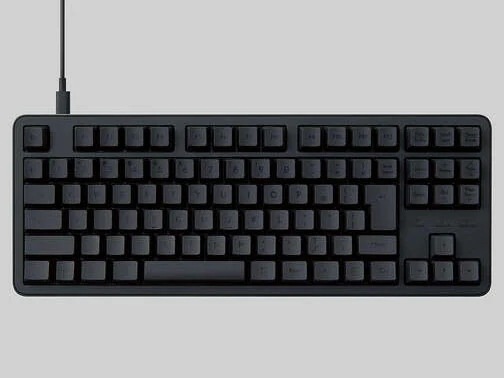 TK-MC30UKPBK 静音赤軸 [ブラック]有線キーボード