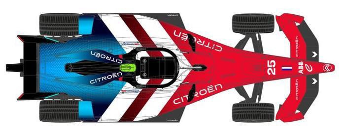 スパーク 1/43 CITROEN RACING No.25 Formula E Season 12【S6833】 ミニカー S6833 CITROEN RACING No25