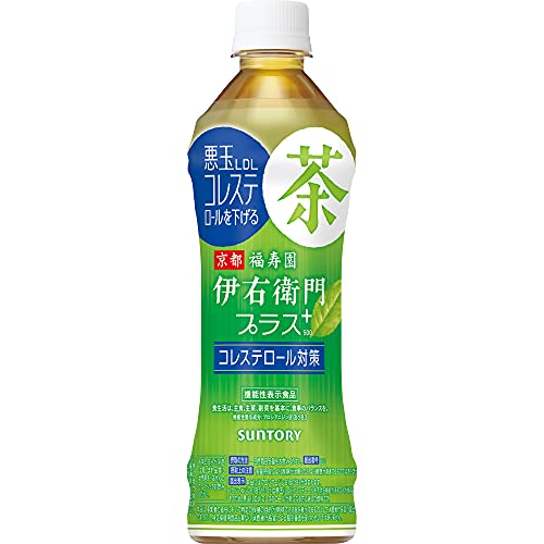 サントリー 伊右衛門プラス コレステロール対策 お茶 500ml 24本 機能性表示食品 5,052円