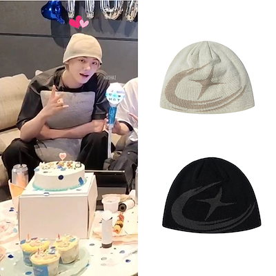 TXTヨンジュン着用GOTTER GALLERYのSYMBOL UNCUFFED BEANIE ☆TXT ヨンジュン 着用！！【GOTTER GALLERY】SYMBOL UNCUFFED