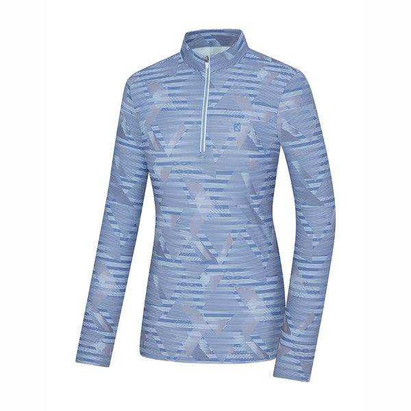 女性 春 クール アイスボーン ジップアップ Tシャツ ペネダ(女性) KWT4234W