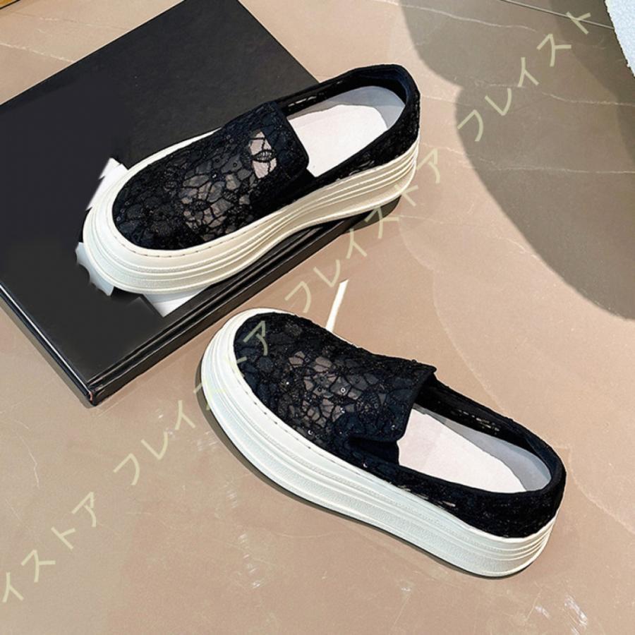 【超お得1つ買うと10個もらえる】かかとなしスニーカー レディース スリッポン ローファー ウォキングシューズ 痛くない サンダル 紐なし メッシュ 作業靴 着脱簡単 婦人 ぺたんこ 歩きやすい