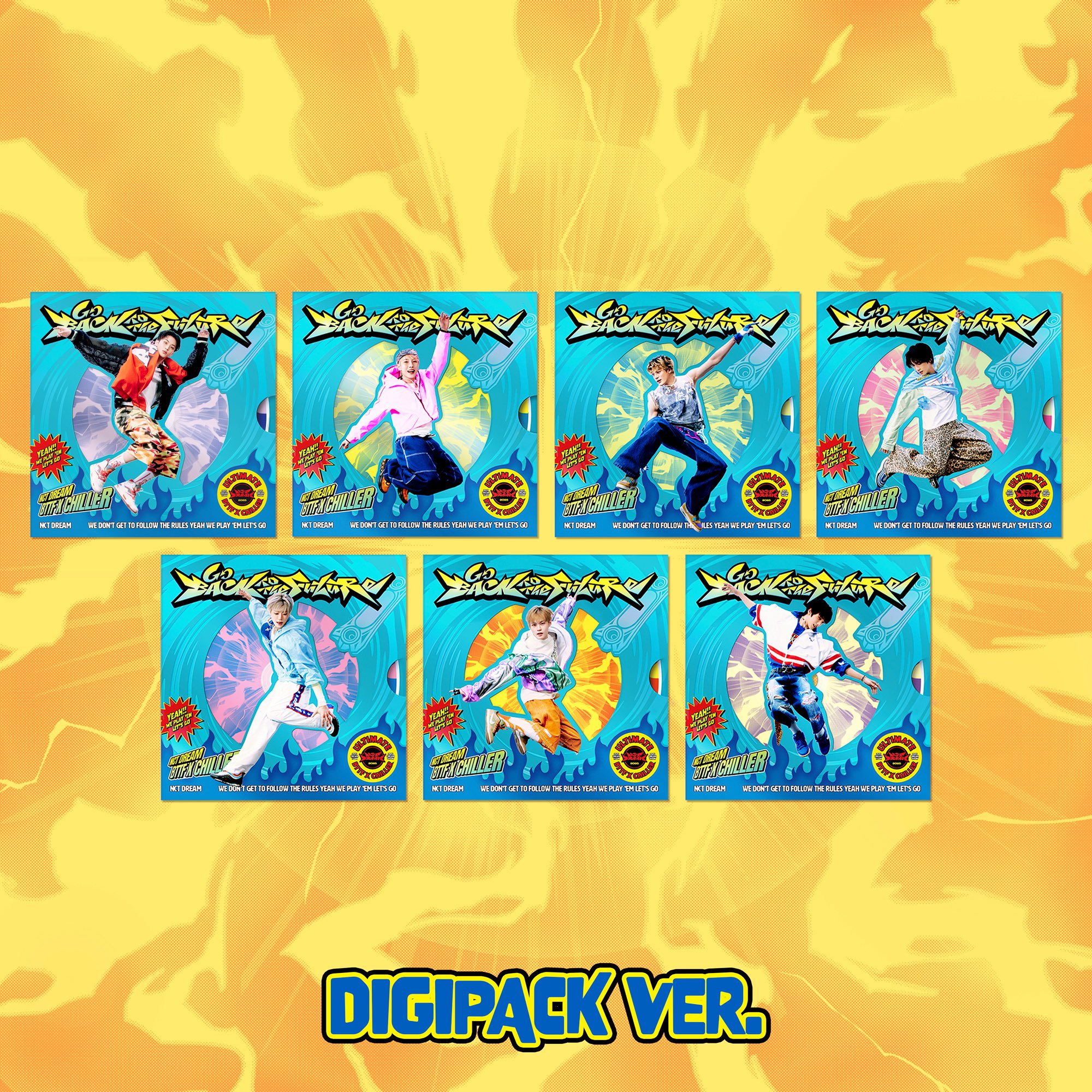 [NCT DREAM] [Go Back To The Future] (Digipack Ver.) SET