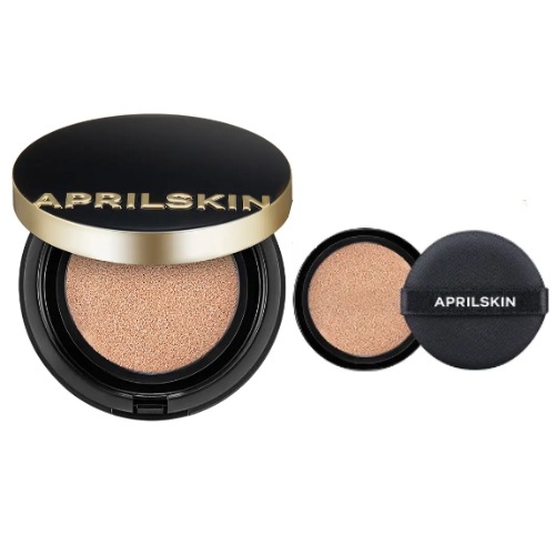 APRILSKIN マジックスノークッション 3.0 本品＋リフィル 韓国コスメ 高カバー クッションファンデ