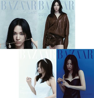[6月号] Bazaar Korea / 表紙 SONGHYEKYO /4種 RANDOM / 画報 / ランダムインタビュー 韓国 雑誌 マガジン
